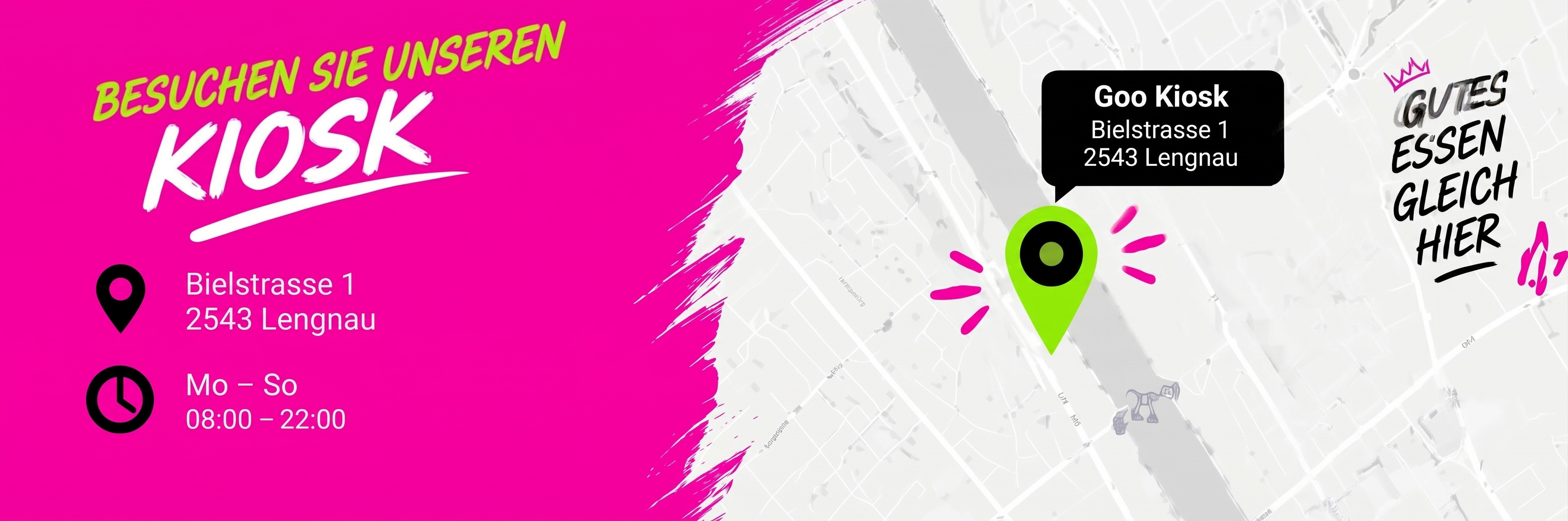 Visit Our Kiosk in Zürich Switzerland Near Main Station